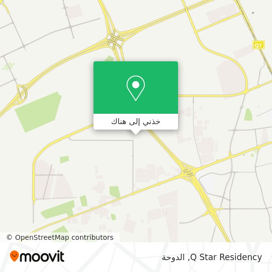 خريطة Q Star Residency