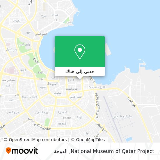 خريطة National Museum of Qatar Project
