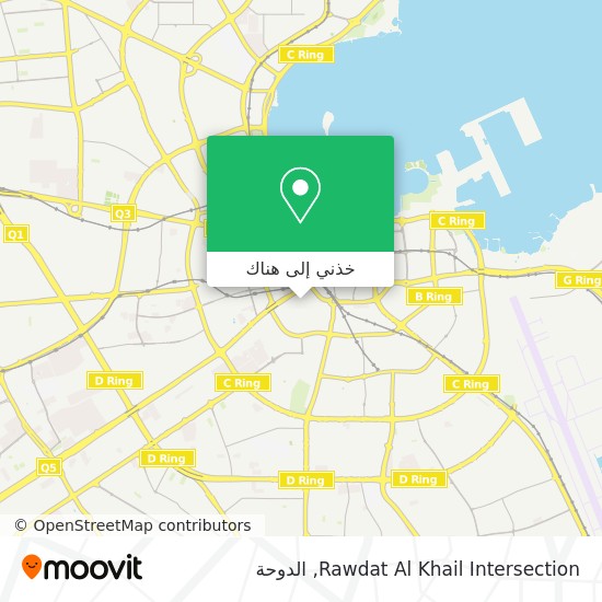 خريطة Rawdat Al Khail Intersection