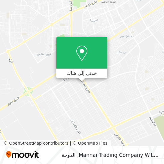خريطة Mannai Trading Company W.L.L