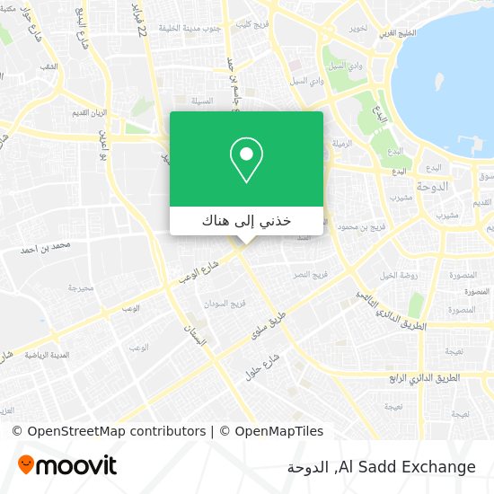 خريطة Al Sadd Exchange