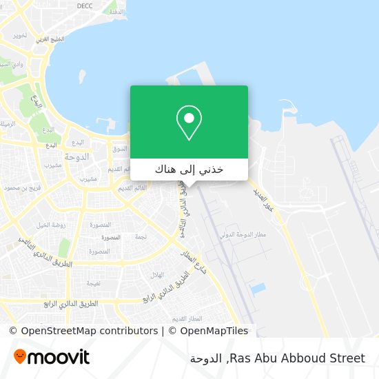 خريطة Ras Abu Abboud Street