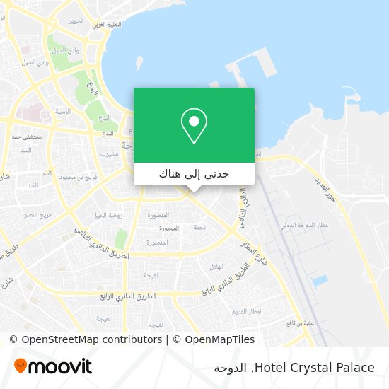 خريطة Hotel Crystal Palace