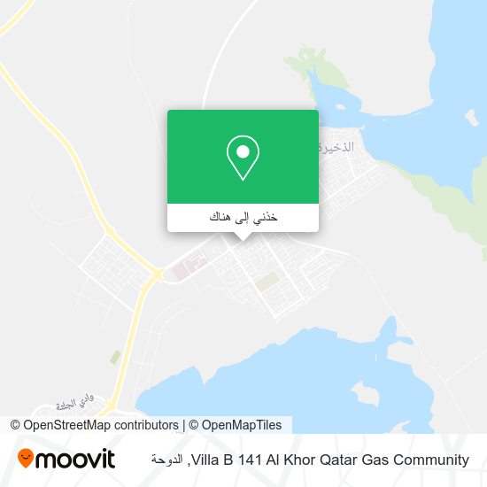 خريطة Villa B 141 Al Khor Qatar Gas Community