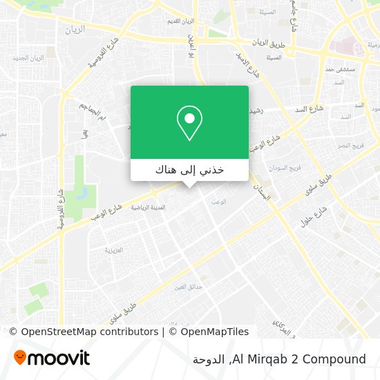 خريطة Al Mirqab 2 Compound