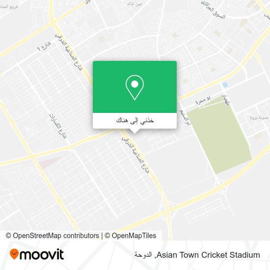 خريطة Asian Town Cricket Stadium