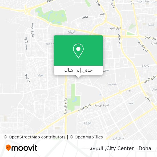 خريطة City Center - Doha