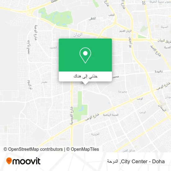 خريطة City Center - Doha