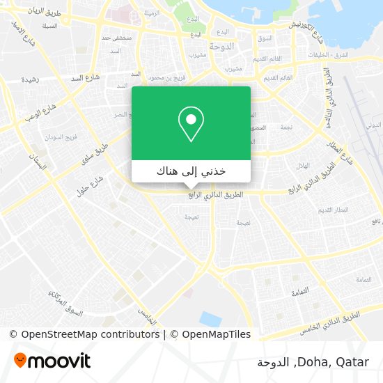 خريطة Doha, Qatar