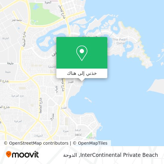 خريطة InterContinental Private Beach