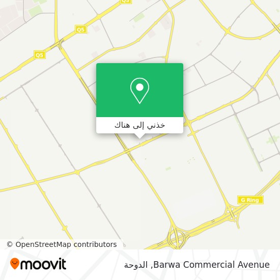 خريطة Barwa Commercial Avenue