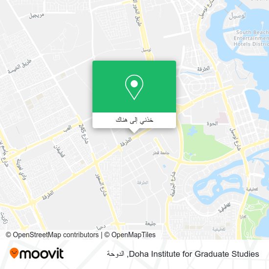 خريطة Doha Institute for Graduate Studies