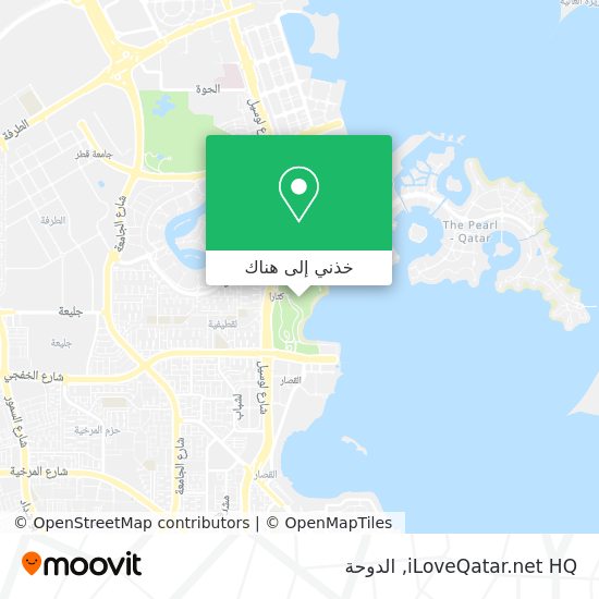 خريطة iLoveQatar.net HQ