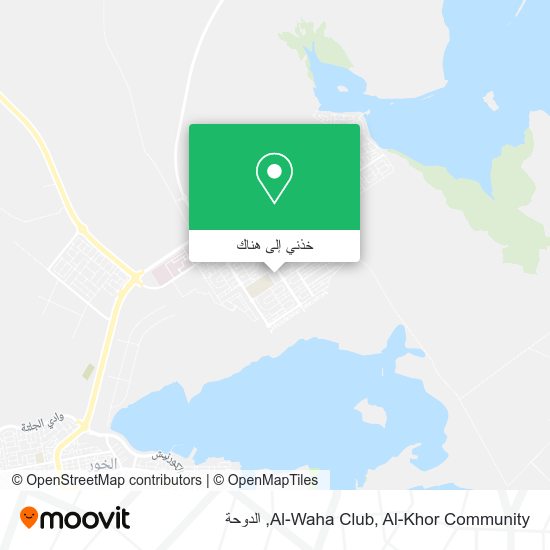 خريطة Al-Waha Club, Al-Khor Community