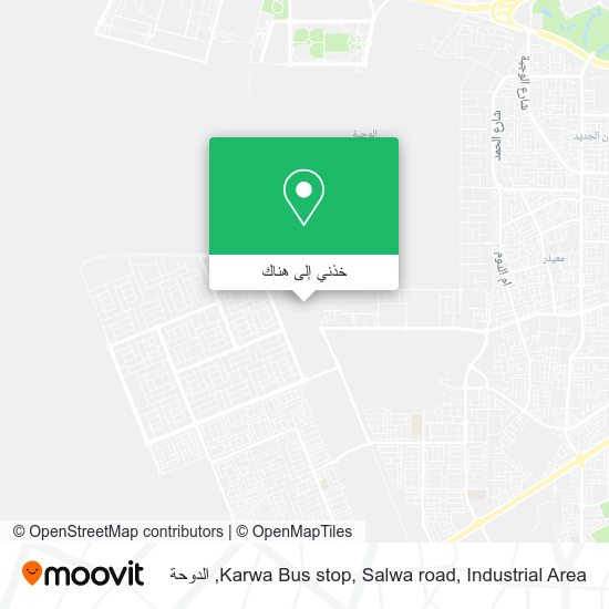 خريطة Karwa Bus stop, Salwa road, Industrial Area