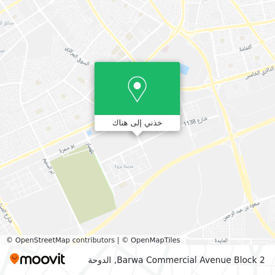 خريطة Barwa Commercial Avenue Block 2