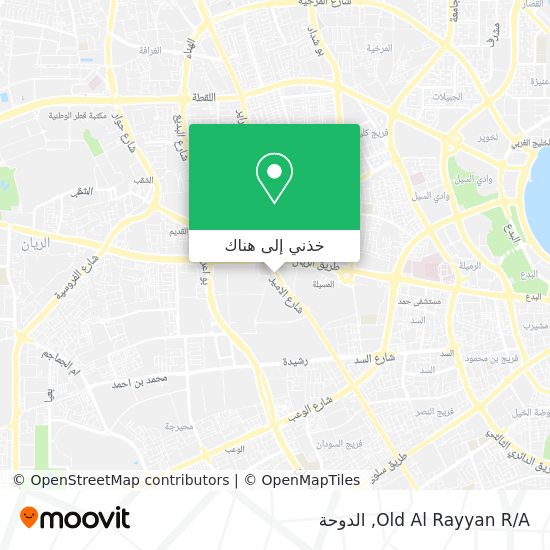 خريطة Old Al Rayyan R/A