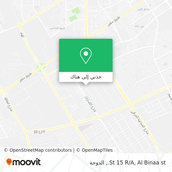 خريطة St 15 R/A, Al Binaa st.