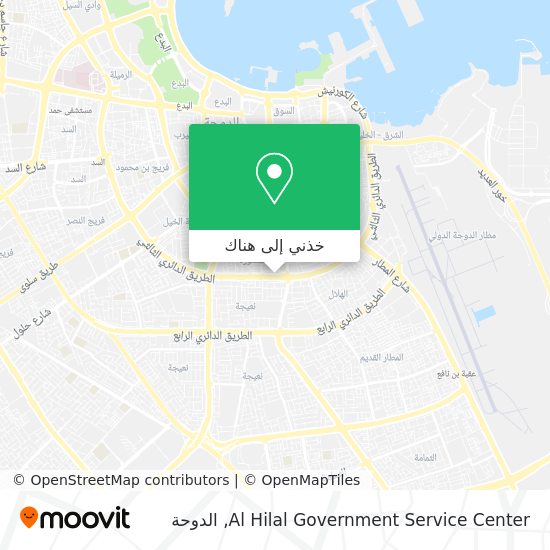 خريطة Al Hilal Government Service Center