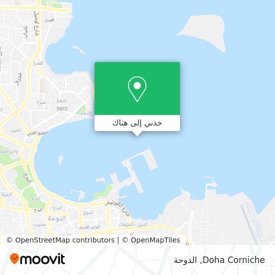 خريطة Doha Corniche