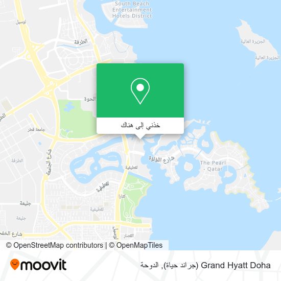 خريطة Grand Hyatt Doha (جراند حياة)