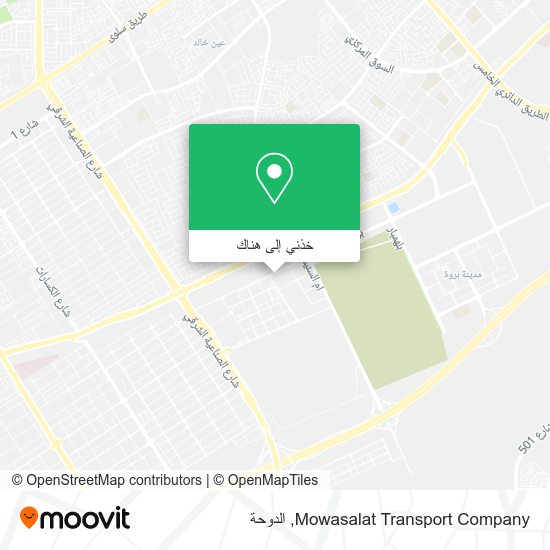 خريطة Mowasalat Transport Company