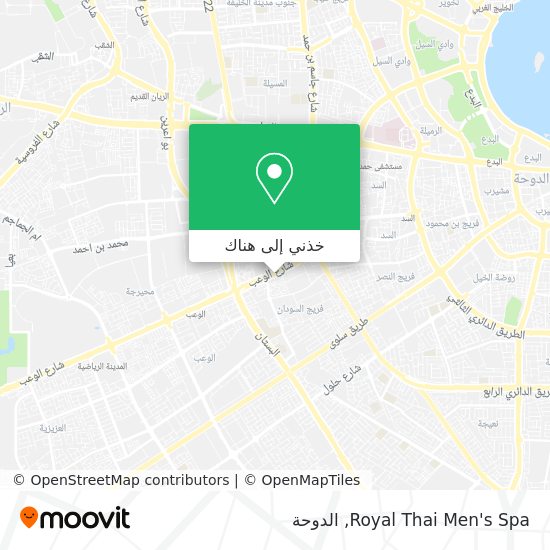 خريطة Royal Thai Men's Spa
