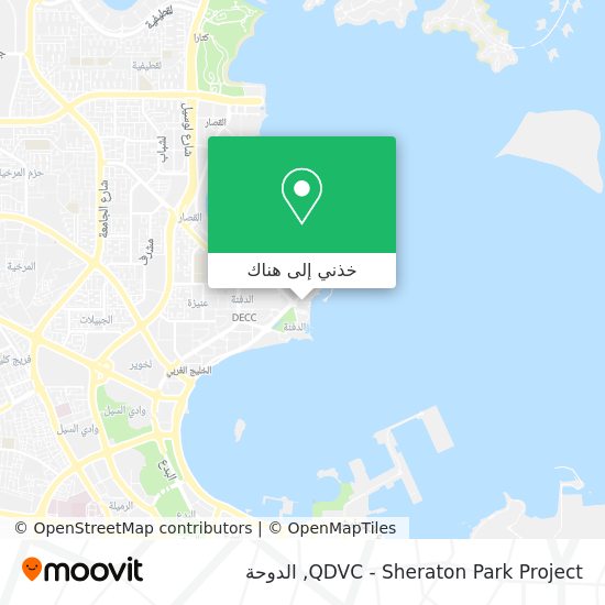 خريطة QDVC - Sheraton Park Project