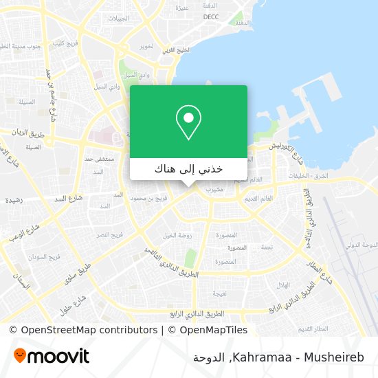 خريطة Kahramaa - Musheireb