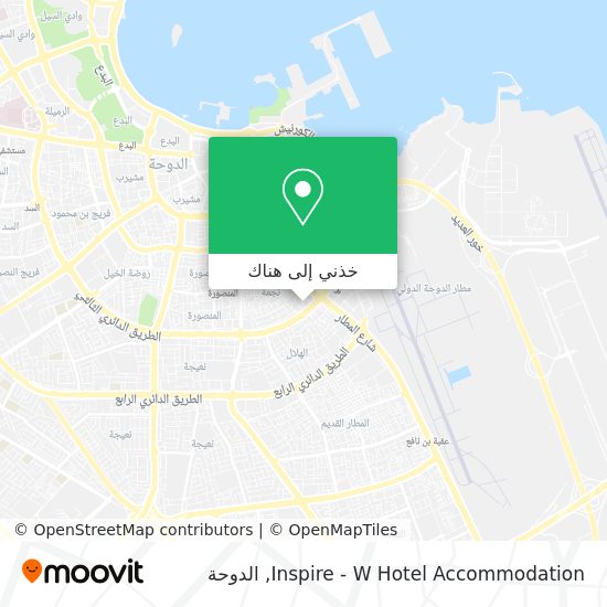 خريطة Inspire - W Hotel Accommodation
