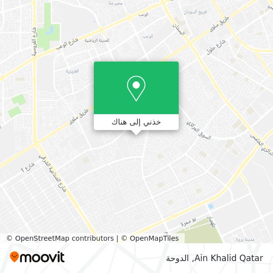 خريطة Ain Khalid Qatar