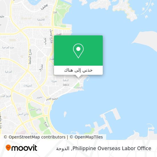 خريطة Philippine Overseas Labor Office