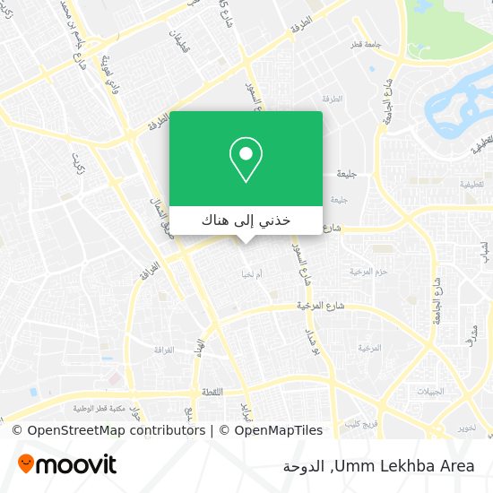 خريطة Umm Lekhba Area