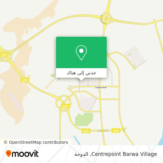 خريطة Centrepoint Barwa Village