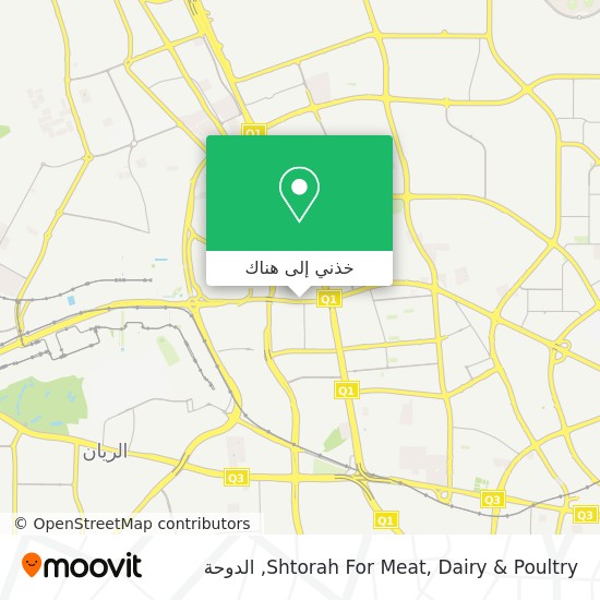 خريطة Shtorah For Meat, Dairy & Poultry