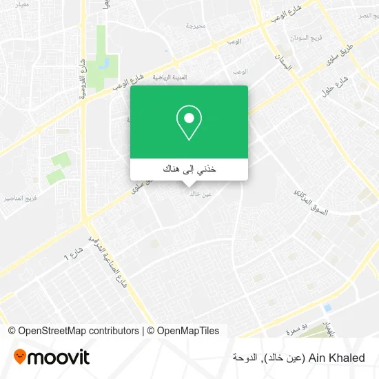خريطة Ain Khaled (عين خالد)