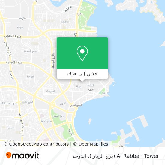 خريطة Al Rabban Tower (برج الربان)