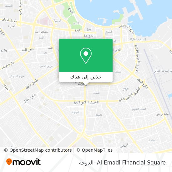 خريطة Al Emadi Financial Square