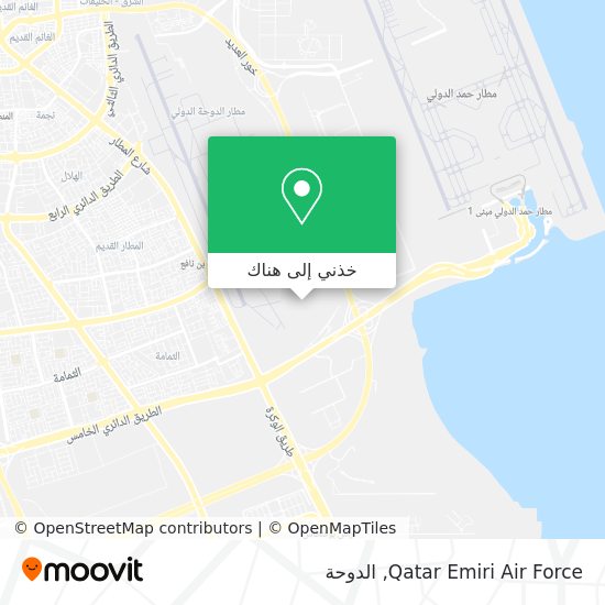 خريطة Qatar Emiri Air Force