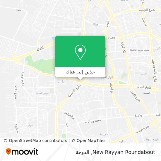 خريطة New Rayyan Roundabout