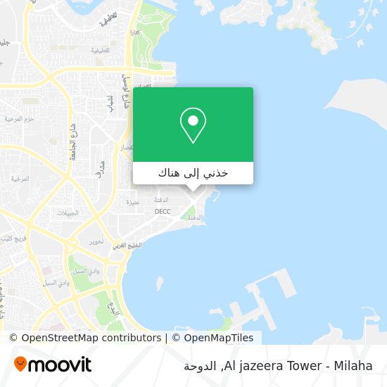 خريطة Al jazeera Tower - Milaha