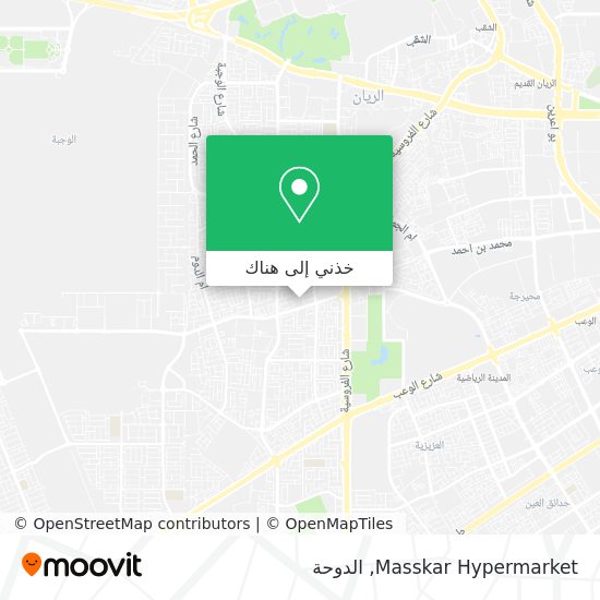 خريطة Masskar Hypermarket