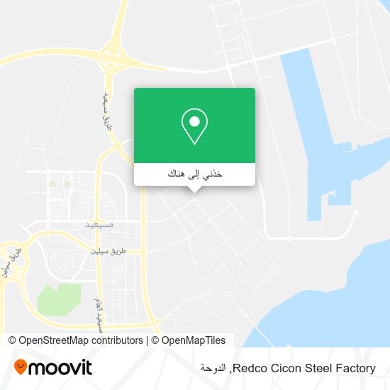 خريطة Redco Cicon Steel Factory
