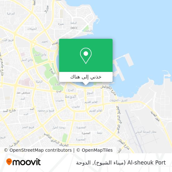 خريطة Al-sheouk Port (ميناء الشيوخ)