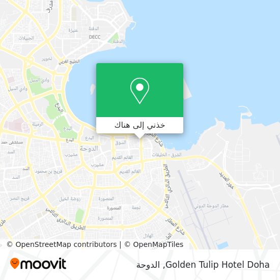 خريطة Golden Tulip Hotel Doha
