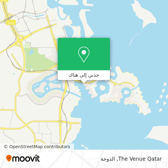 خريطة The Venue Qatar