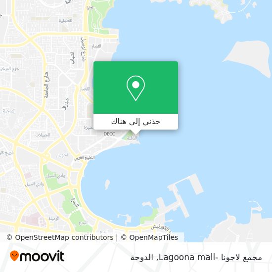 خريطة مجمع لاجونا -Lagoona mall