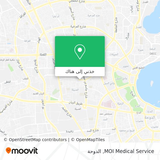 خريطة MOI Medical Service