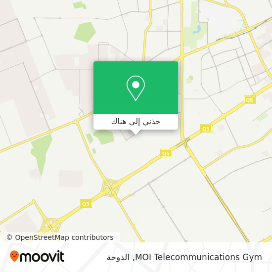 خريطة MOI Telecommunications Gym