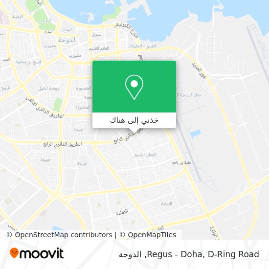 خريطة Regus - Doha, D-Ring Road